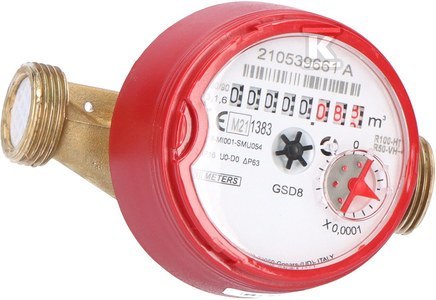 WODOM.GSD8-I ,Q3=1,6 DN15 R100/50 CW-AM WODOM.GSD8-I ,Q3=1,6 DN15 R100/50 CW-AM