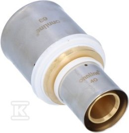 ZŁĄCZKA ZAPRASOWYWANA REDUKCYJNA 63X40