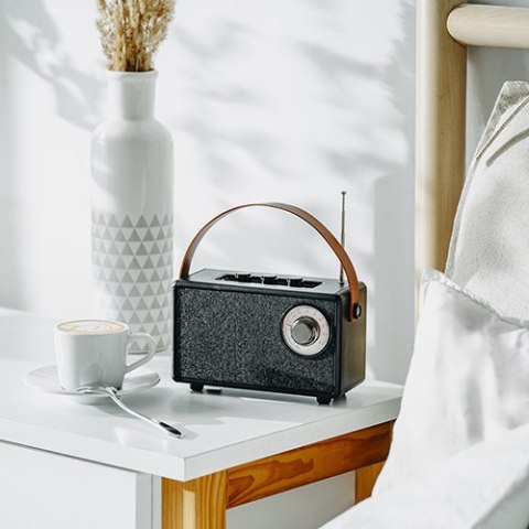 CR 1902 Black Radio fm z bluetooth - usb-c CR 1902 Black Radio fm z bluetooth - usb-c
