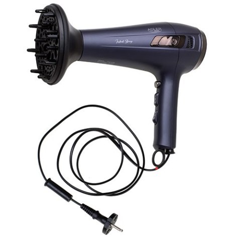 AD 2273 Suszarka ze zwijanym przewodem - 2400w + dyfuzor AD 2273 Suszarka ze zwijanym przewodem - 2400w + dyfuzor