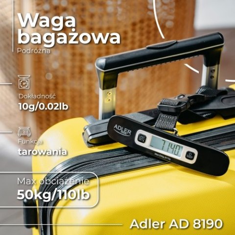 AD 8190 Waga bagażowa ? podróżna AD 8190 Waga bagażowa ? podróżna