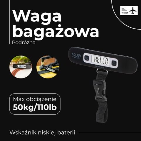 AD 8190 Waga bagażowa ? podróżna AD 8190 Waga bagażowa ? podróżna
