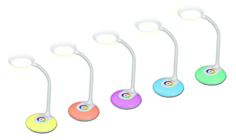 ELD117 Esperanza lampka biurkowa led z nocnym oświetleniem rgb mizar ELD117 Esperanza lampka biurkowa led z nocnym oświetleniem rgb mizar