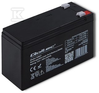 AKUMULATOR AGM/12V/9AH/MAX. 135A