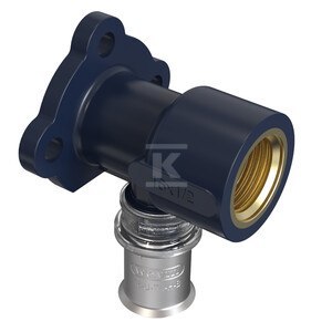 KOLANO GW ŚCIEN K5 C/Z W PN10 16/1/2"X9 KOLANO GW ŚCIEN K5 C/Z W PN10 16/1/2"X9