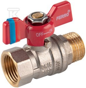 KUREK KUL.MOT.DN15 1/2" GW/Z,F-COMFORT