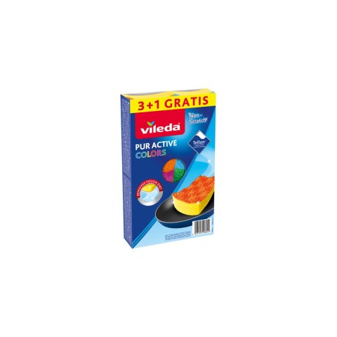 4x zmywaki Vileda Pur Active Colors 4x zmywaki Vileda Pur Active Colors