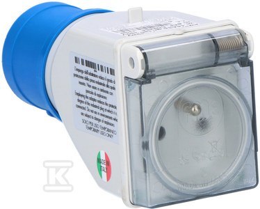 ADAPTER KAMPER WTYK 16/3+1XGN.TABL.OPAL ADAPTER KAMPER WTYK 16/3+1XGN.TABL.OPAL