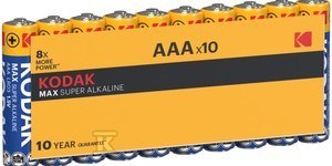 BATERIA MAX AAAX10-PAK FOLIA BATERIA MAX AAAX10-PAK FOLIA
