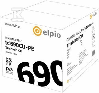 KABEL KONCEN.TC 690 CU-PE/305 KABEL KONCEN.TC 690 CU-PE/305