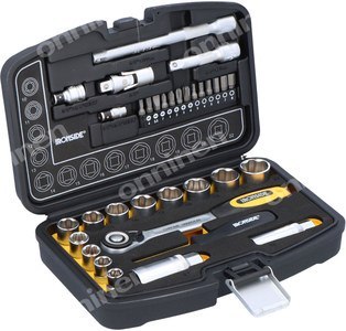 KPL. KLUCZY NASADOWYCH 24SZT 3/8" I 1/4"