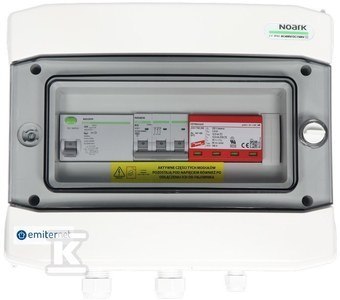 ROZDZ.OGR.AC T1+2 B20A 3F, 40A/300mA PV