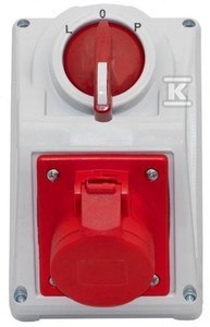 ROZDZIELNICA KOMBI 32A/5P L/P ONNLINE ROZDZIELNICA KOMBI 32A/5P L/P ONNLINE