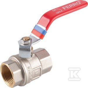 ZAWÓR KUL. F-POWER, 1/2"GW/W,DŹW. ZAWÓR KUL. F-POWER, 1/2"GW/W,DŹW.