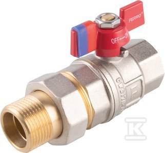 ZAWÓR KUL. F-POWER, 1/2"GW/Z-ŚRUB.MOT. ZAWÓR KUL. F-POWER, 1/2"GW/Z-ŚRUB.MOT.