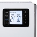 CR 7739 white Grzejnik konwektorowy lcd z pilotem