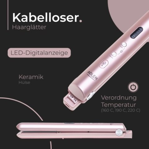 AD 2327 pink Prostownica bezprzewodowa podróżna ? usb AD 2327 pink Prostownica bezprzewodowa podróżna ? usb