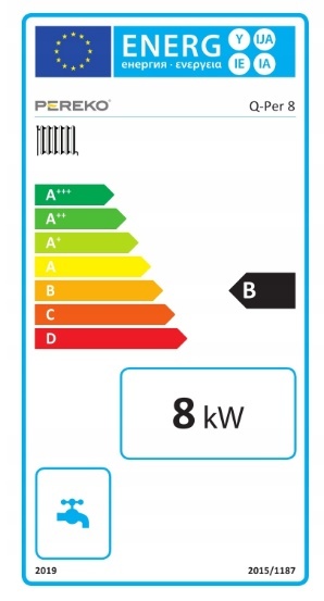 Kocioł na ekogroszek PEREKO QPER 8kW Kocioł na ekogroszek PEREKO QPER 8kW