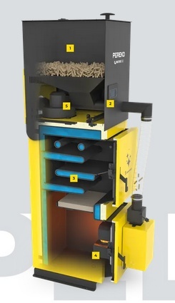 Kocioł na pellet Pereko 8kW QMPELL