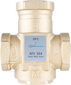 ZAWÓR TEMP.ATV 554,DN32,RP5/4",KVS9,50 ZAWÓR TEMP.ATV 554,DN32,RP5/4",KVS9,50