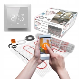 20m2 Zestaw mata grzewcza z termoregulatorem TF-H6 WIFI