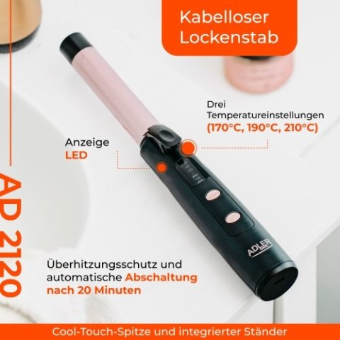 AD 2120 Bezprzewodowa lokówka podróżna ? usb AD 2120 Bezprzewodowa lokówka podróżna ? usb