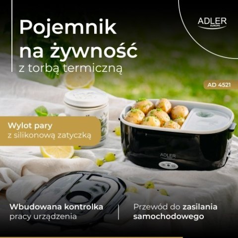 AD 4521 Pojemnik na żywność z torbą termiczną 5 litrów | do auta i domu (12v / 230v) AD 4521 Pojemnik na żywność z torbą termiczną 5 litrów | do auta i domu (12v / 230v)