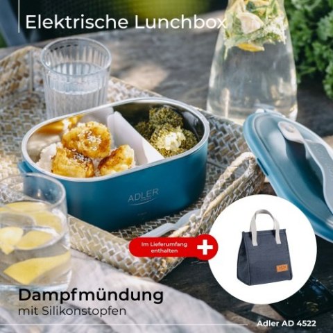 AD 4522 blue Pojemnik na żywność z torbą termiczną 5l AD 4522 blue Pojemnik na żywność z torbą termiczną 5l