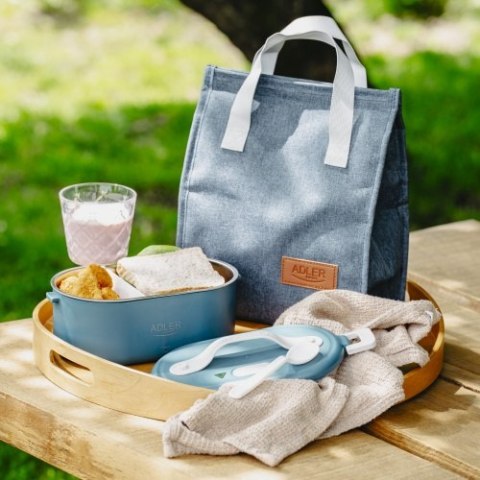 AD 4522 blue Pojemnik na żywność z torbą termiczną 5l AD 4522 blue Pojemnik na żywność z torbą termiczną 5l
