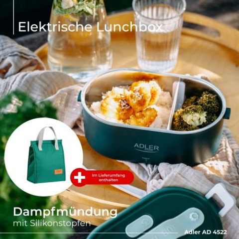 AD 4522 green Pojemnik na żywność z torbą termiczną 5 litrów AD 4522 green Pojemnik na żywność z torbą termiczną 5 litrów