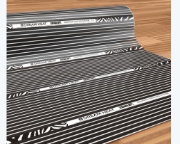 FOLIA GRZEWCZA 140W/m2 DREAM HEAT ZEBRA 25cm szeroka na mb