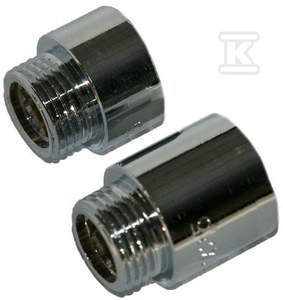 PRZEDŁUŻKA 1/2"X15MM CHROM ONNLINE PRZEDŁUŻKA 1/2"X15MM CHROM ONNLINE