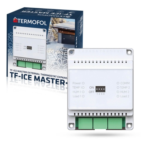 Rozszerzenie - Sterownik do kontroli systemów antyoblodzeniowych. TERMOFOL TF-ICE MASTER / Rozszerzenie IM+ Rozszerzenie - Sterownik do kontroli systemów antyoblodzeniowych. TERMOFOL TF-ICE MASTER / Rozszerzenie IM+