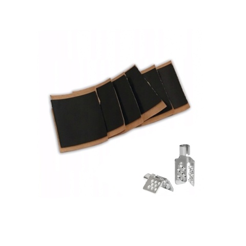 1 szt. ZP-C Zestaw przyłączeniowy (2x Crocodile clip + 0,3m Taśmy samowulkanizującej) 1 szt. ZP-C Zestaw przyłączeniowy (2x Crocodile clip + 0,3m Taśmy samowulkanizującej)