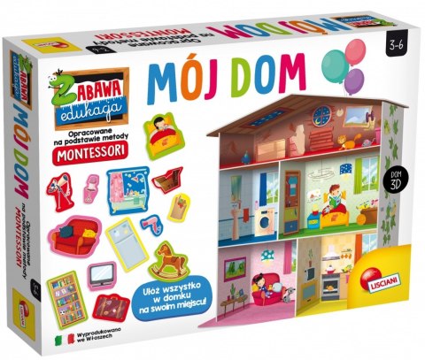 Gra edukacyjna montessori maxi mój dom