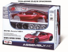 Model metalowy audi r8 v10 plus 1:25 do składania