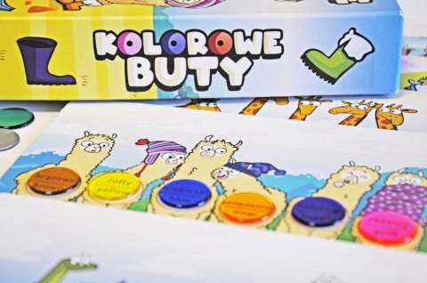 Gra kolorowe buty Gra kolorowe buty