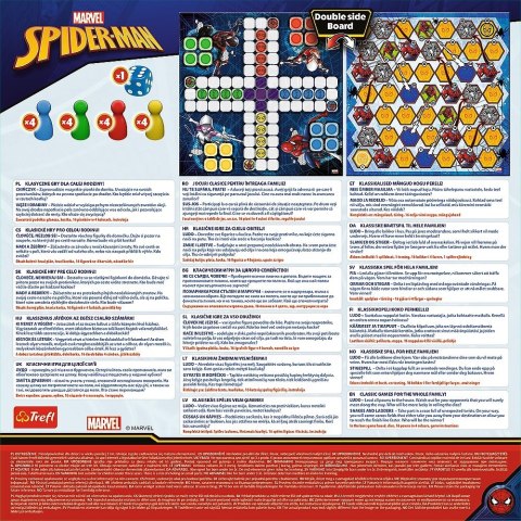 Gra 2w1 chińczyk / węże i drabiny, spider-man Gra 2w1 chińczyk / węże i drabiny, spider-man