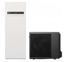 5kW Pompa ciepła Panasonic seria K 2 STREFY ALL IN ONE SPLIT z zasobnikiem 185L KIT-ADC05KE5B