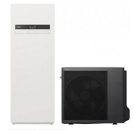 7kW Pompa ciepła Panasonic seria K 2 STREFY ALL IN ONE SPLIT z zasobnikiem 185L KIT-ADC07KE5B
