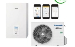 5kW POMPA CIEPŁA SPLIT Panasonic seria J- Aquarea 1-fazowa | KIT-WC05J3E5-SM