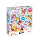 Puzzle 60 elementów magiczne puzzle - syrenki