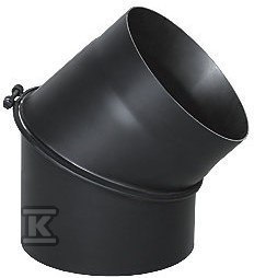 KOLANO 45ST.DN 180 CZARNE