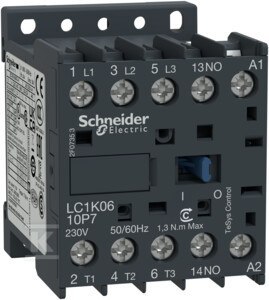 STYCZ.K 3P 16A 230VAC 1NO AC3