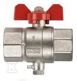 ZAWÓR KULOWY V - 20 G 3/4"