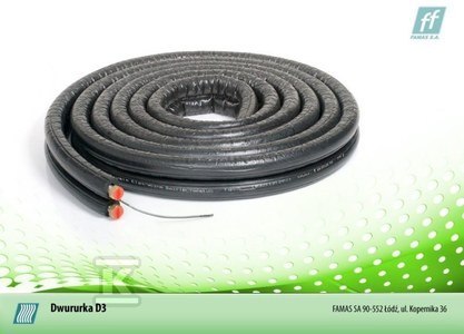 WĄŻ DWURURKA-D3 50MB.OTUL.HTS,G3/4"