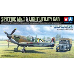 Model plastikowy supermarine spitfire mk.i&light utility c