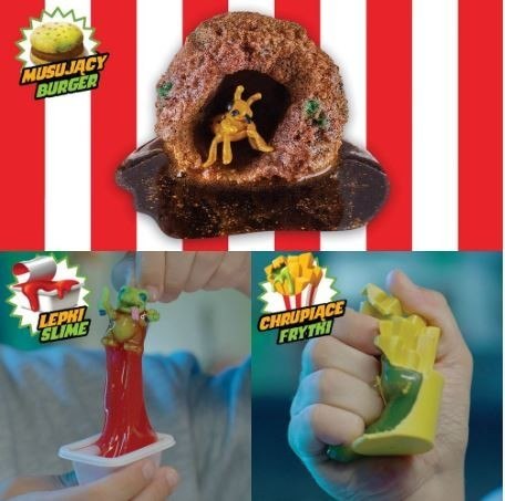 Zestaw figurek terror fried - ohydny box Zestaw figurek terror fried - ohydny box