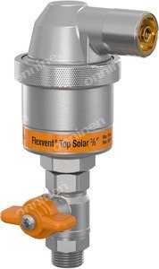 ODPOWIETRZN.AUT.FLEXVENT TOP SOLAR 3/8