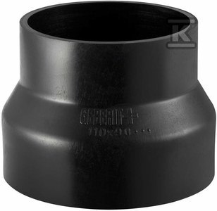 REDUKCJA PEHD 63X50 SYMETR. (KAN.HDPE)